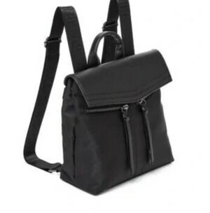 NWT BOTKIER Trigger Mini Black Nylon Backpack